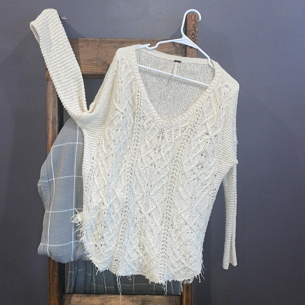 Free People Long Knit Sweater